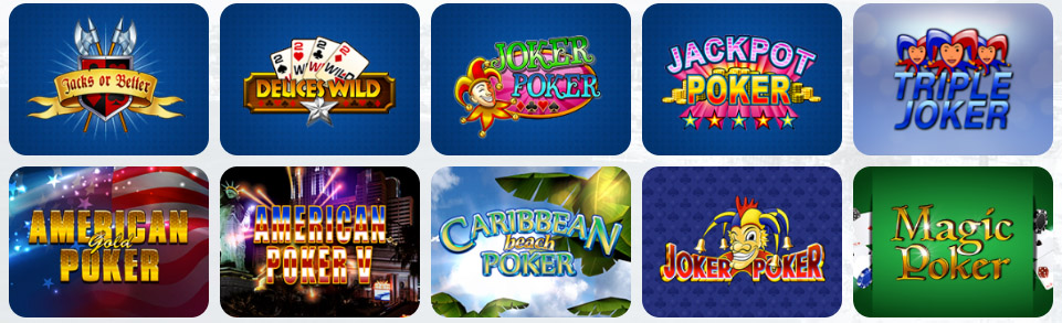 Video Poker WILD DICE CASINO